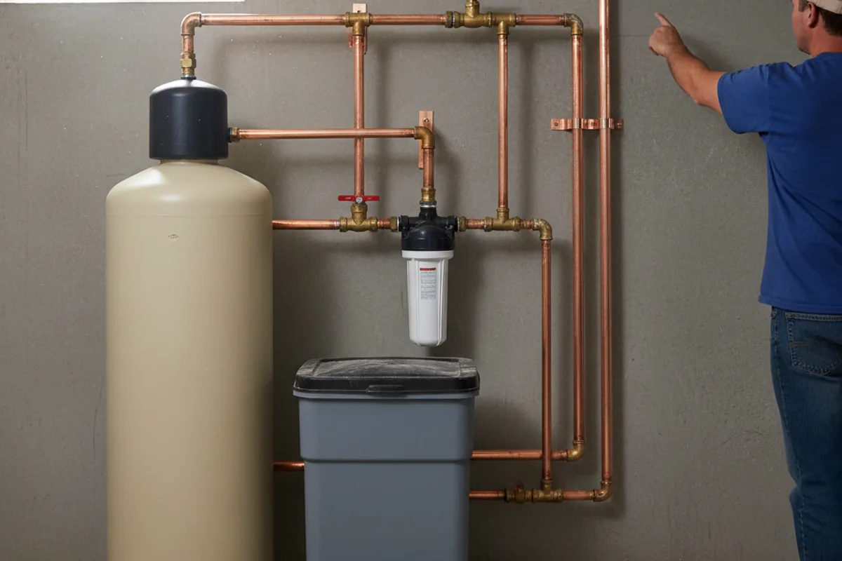 Whole-house water treatment system installed in Huntsville